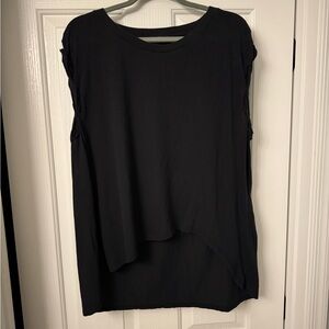 AllSaints short sleeve t shirt - black and oversized